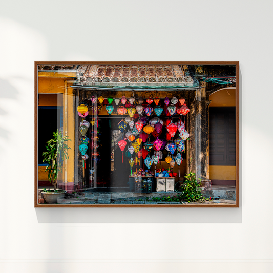 Quadro Lanternas de Hoi An, Vietnã por Larissa Heitmann