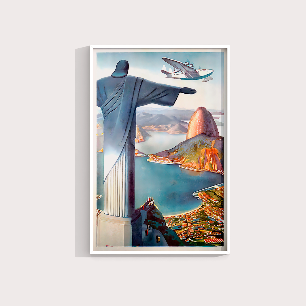 Quadro Rio de Janeiro vintage