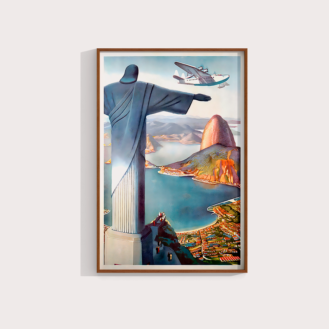 Quadro Rio de Janeiro vintage