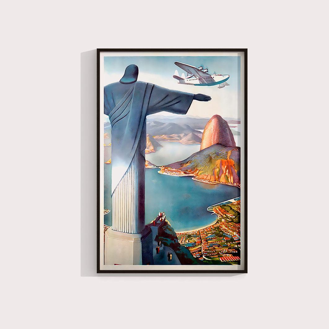 Quadro Rio de Janeiro vintage