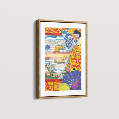 Quadro Vinda longa por Adoro Cores