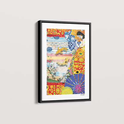 Quadro Vinda longa por Adoro Cores