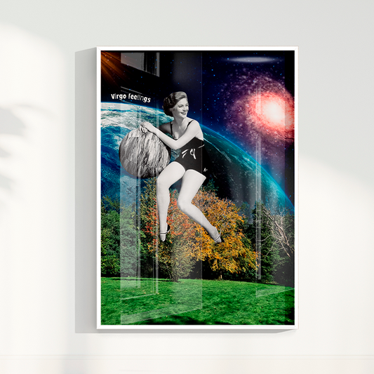 Quadro Signos - Virgo Feelings por Joana Petribú