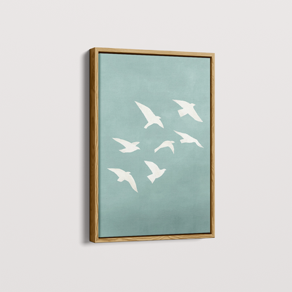 Quadro Voo Sereno por Bruna Miyuki