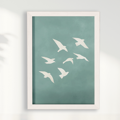 Quadro Voo Sereno por Bruna Miyuki