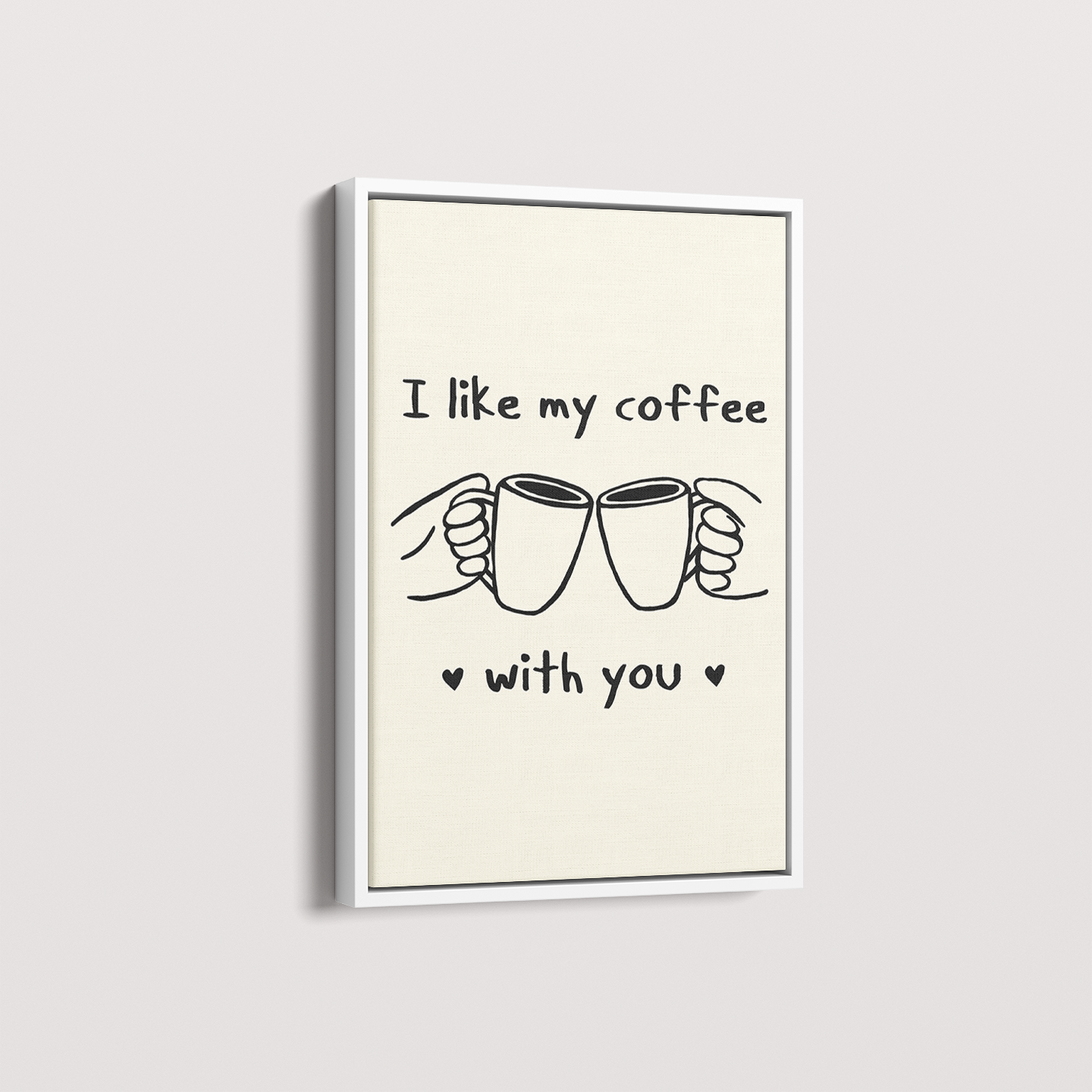 Quadro Coffee With You Bruna Miyuki