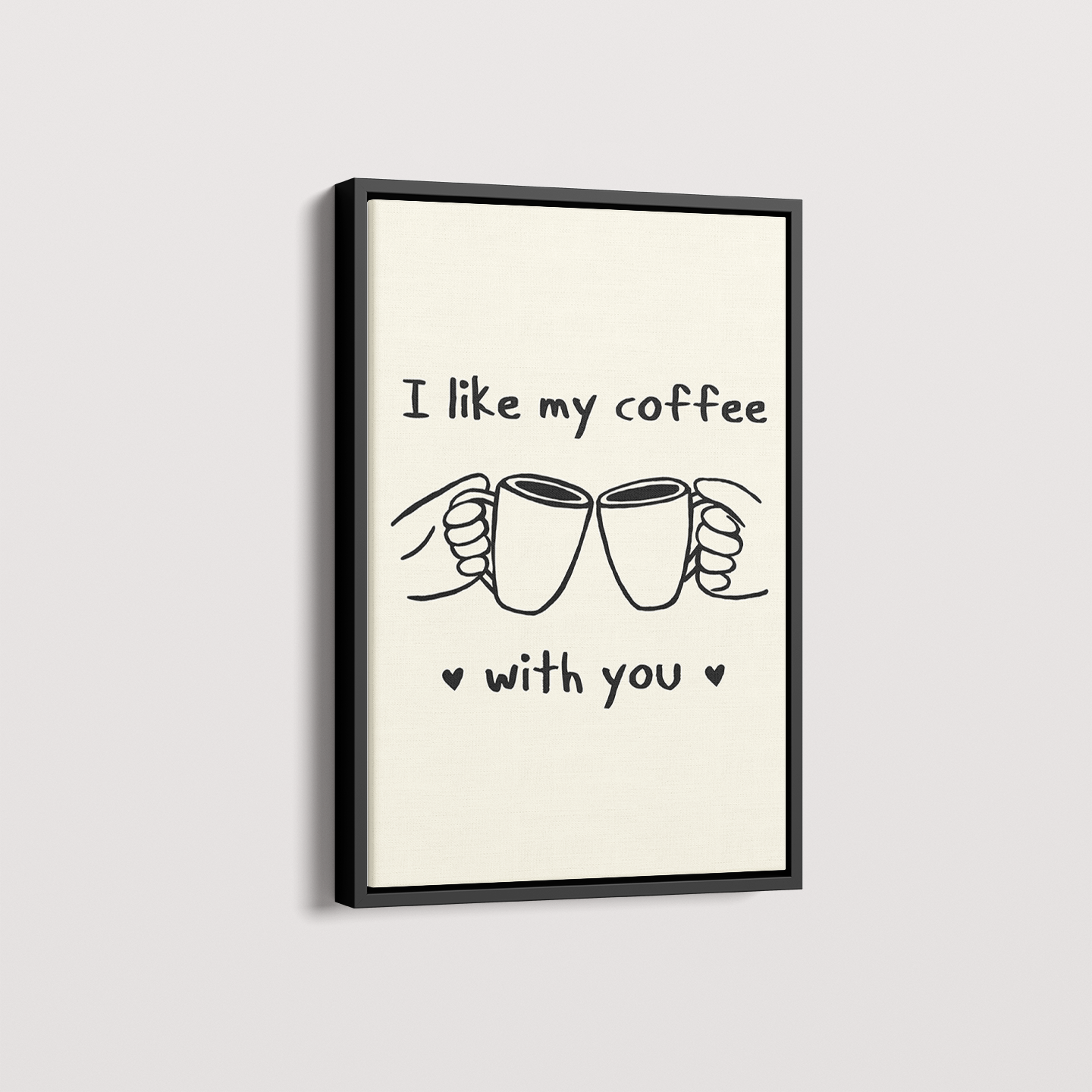Quadro Coffee With You Bruna Miyuki