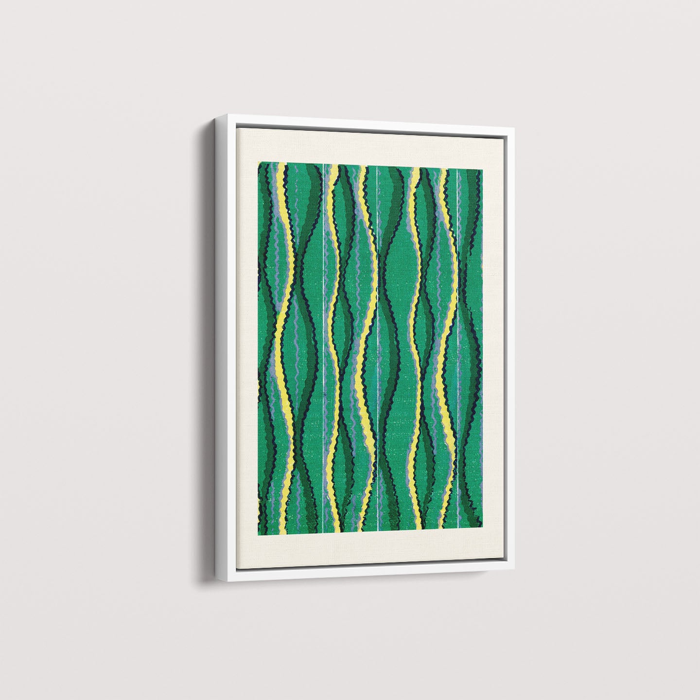 Quadro Vintage Woodblock de Furuya Korin II