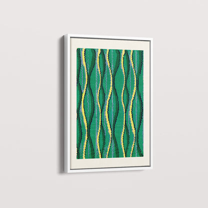 Quadro Vintage Woodblock de Furuya Korin II