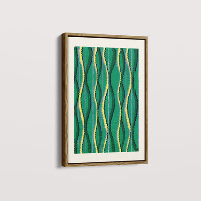 Quadro Vintage Woodblock de Furuya Korin II