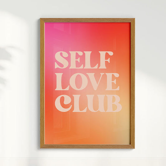Quadro SELF LOVE CLUB