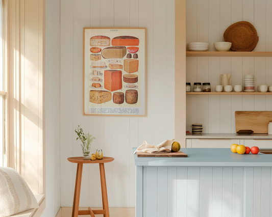 Cheese vintage poster