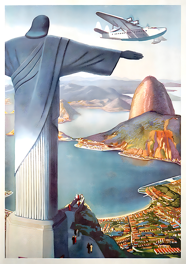Quadro Rio de Janeiro vintage