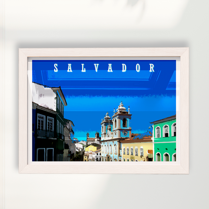 Quadro Salvador por Angus Waddacor-McConill