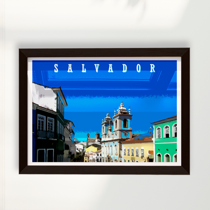 Quadro Salvador por Angus Waddacor-McConill