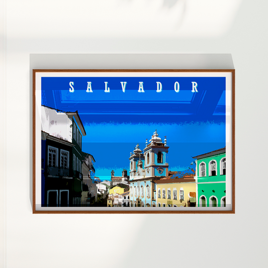 Quadro Salvador por Angus Waddacor-McConill