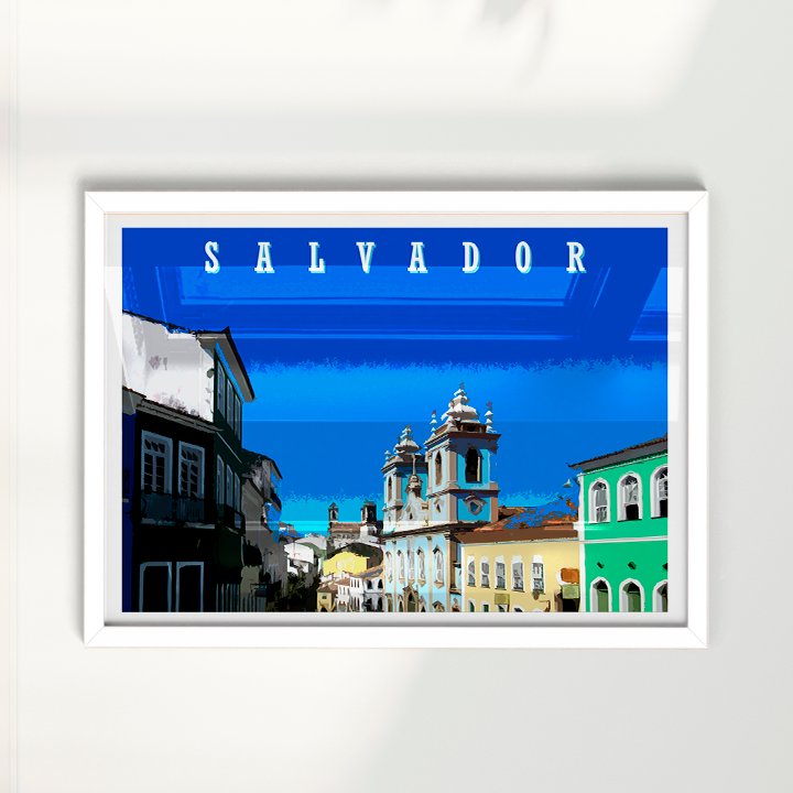 Quadro Salvador por Angus Waddacor-McConill