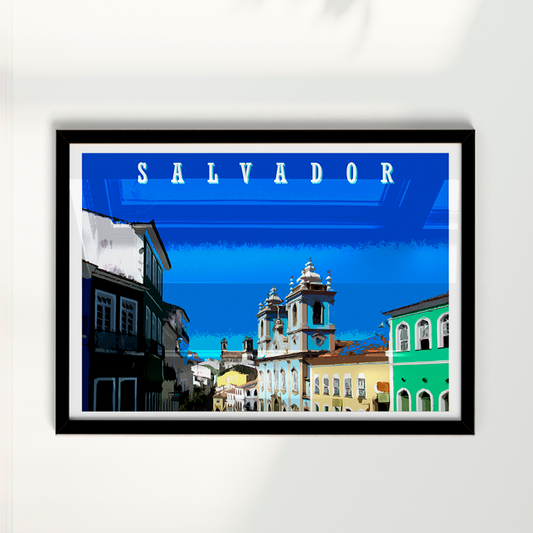 Quadro Salvador por Angus Waddacor-McConill
