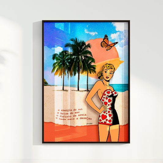 Quadro Sol & Mar por Adoro Cores