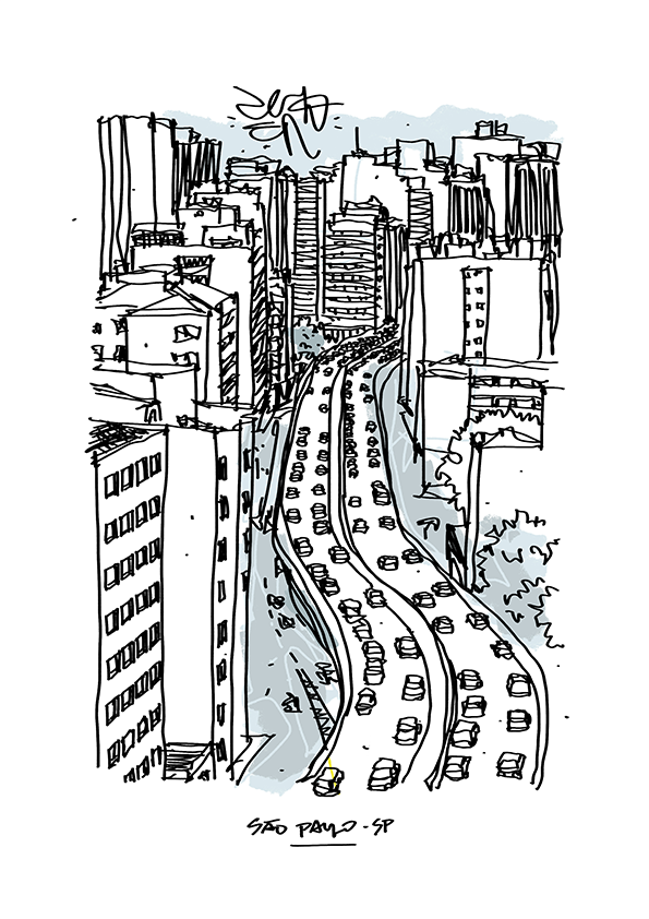 Quadro São Paulo por Samuel Choer