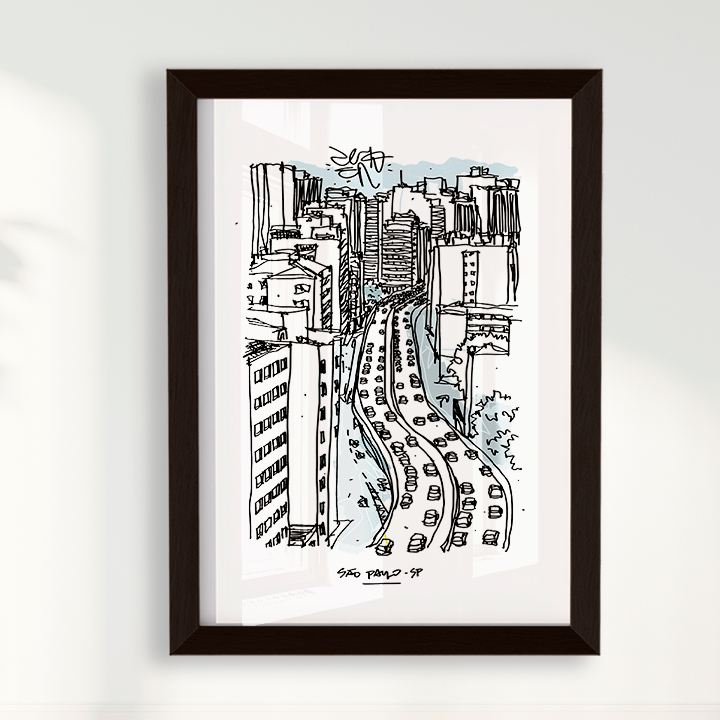 Quadro São Paulo por Samuel Choer