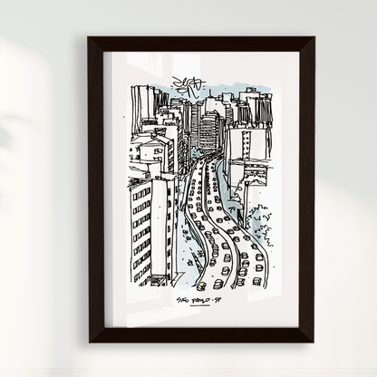 Quadro São Paulo por Samuel Choer