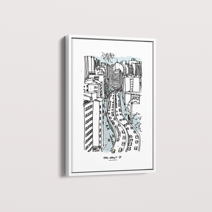 Quadro São Paulo por Samuel Choer