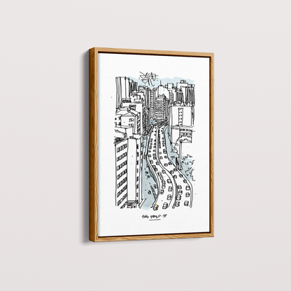 Quadro São Paulo por Samuel Choer