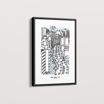 Quadro São Paulo por Samuel Choer