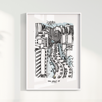 Quadro São Paulo por Samuel Choer