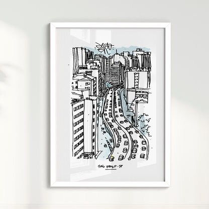 Quadro São Paulo por Samuel Choer