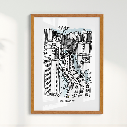 Quadro São Paulo por Samuel Choer