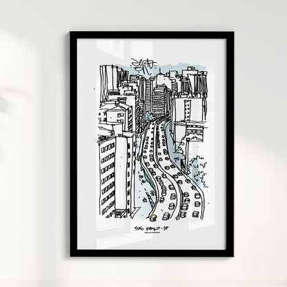 Quadro São Paulo por Samuel Choer