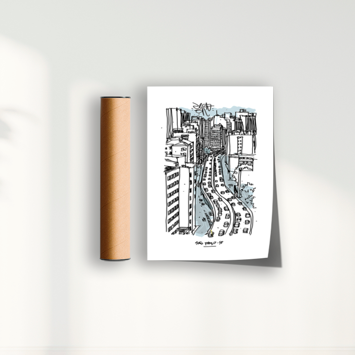 Quadro São Paulo por Samuel Choer