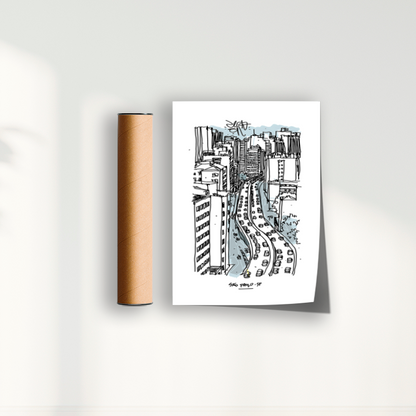 Quadro São Paulo por Samuel Choer