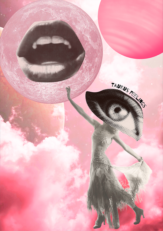 Quadro Signos - Taurus Feelings por Joana Petribú