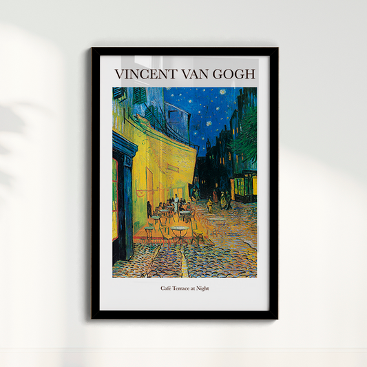 Quadro Van Gogh Terrace at Night