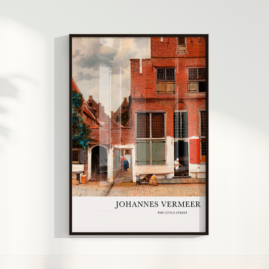 Johannes vermeer the little street