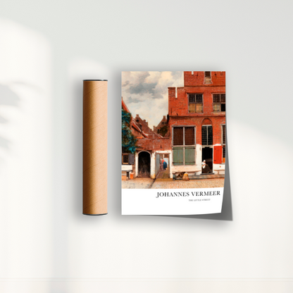 Johannes vermeer the little street