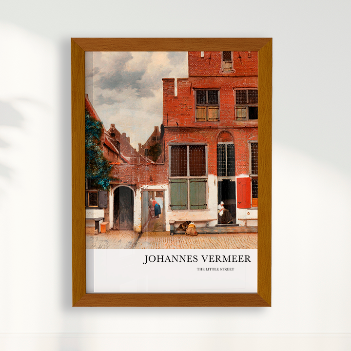 Johannes vermeer the little street
