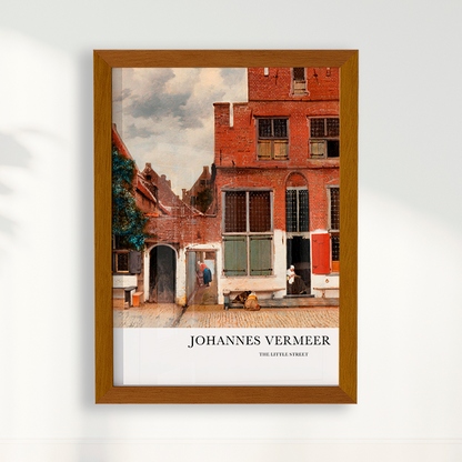 Johannes vermeer the little street