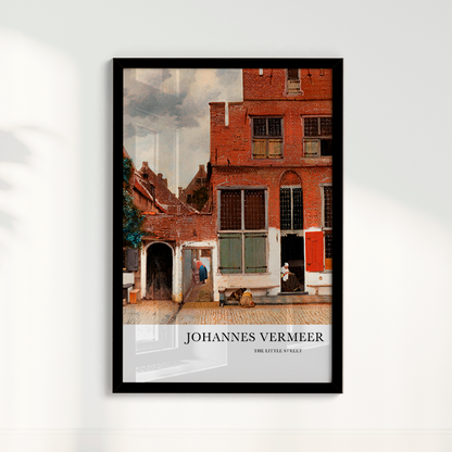 Johannes vermeer the little street