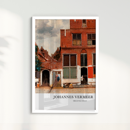 Johannes vermeer the little street