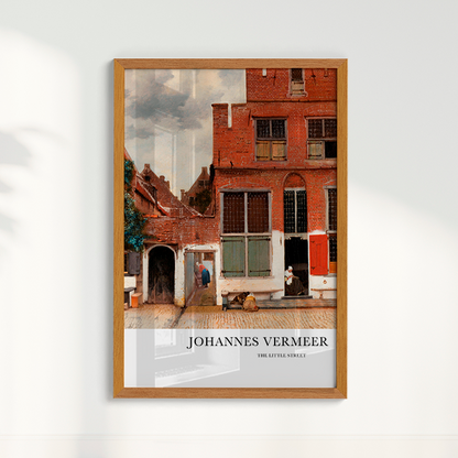Johannes vermeer the little street