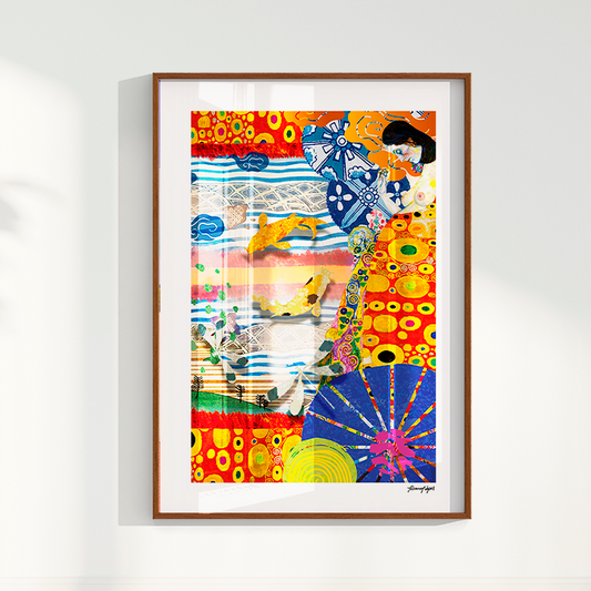 Quadro Vinda longa por Adoro Cores