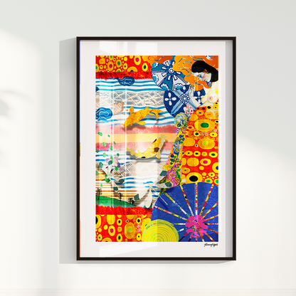 Quadro Vinda longa por Adoro Cores