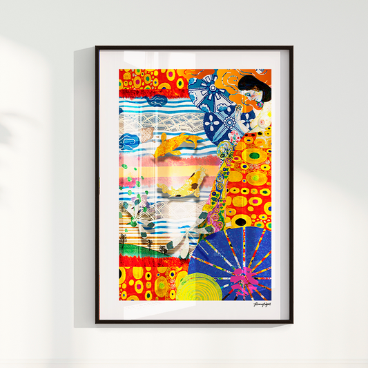 Quadro Vinda longa por Adoro Cores
