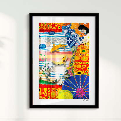 Quadro Vinda longa por Adoro Cores