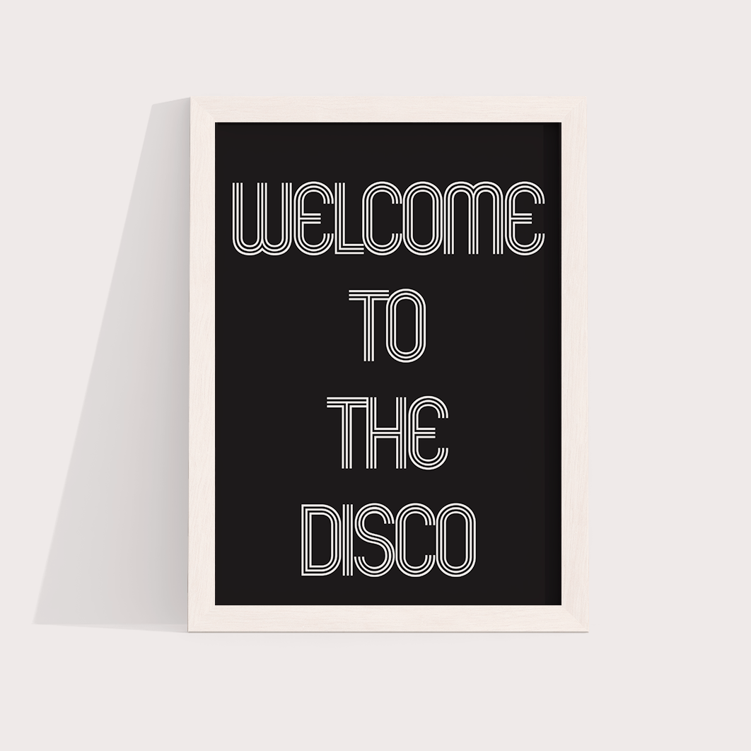 Welcome to the disco