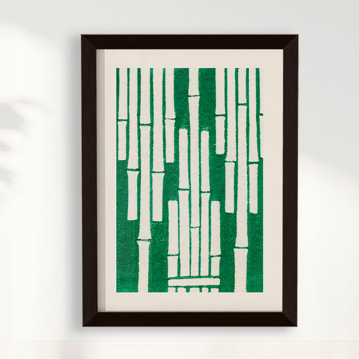 Quadro Vintage Woodblock print Furuya Korin